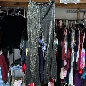 Sheer swim cover pants